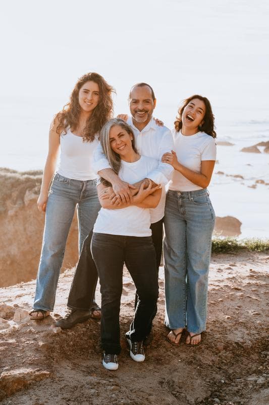 Natural family moment