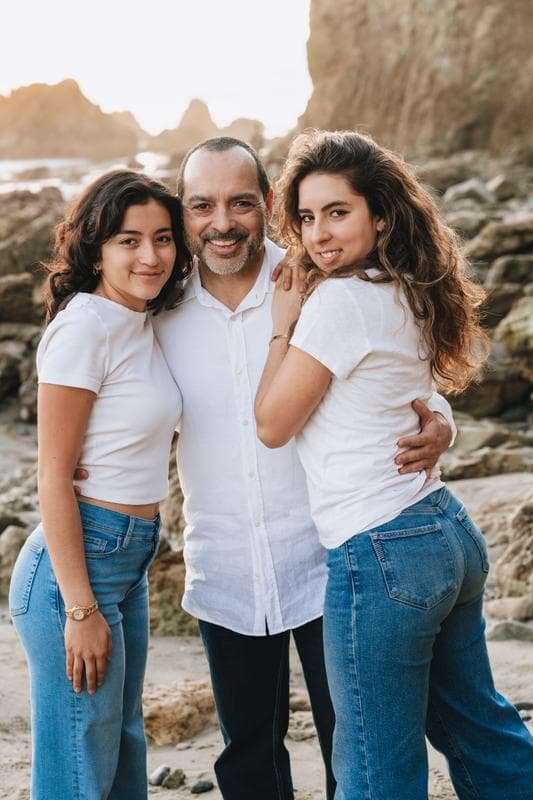 Couple maternity portrait