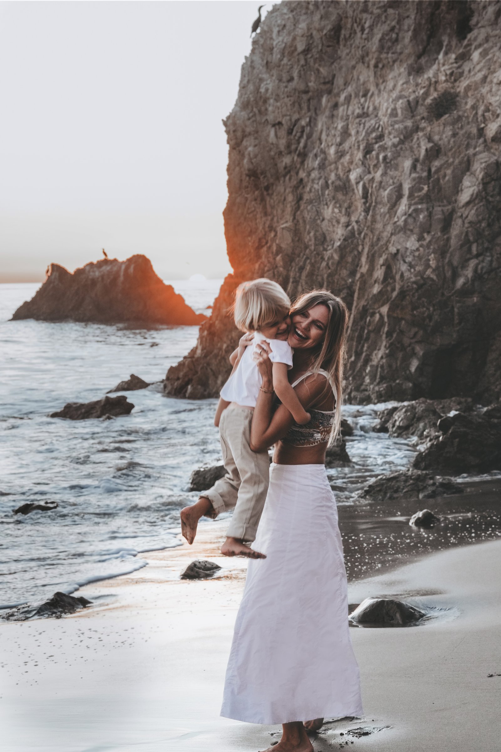 Intimate family portrait